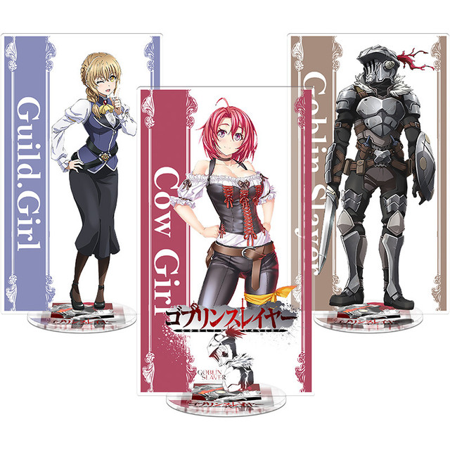 Goblin Slayer Anime Brinquedo Dupla Face Plástico Figuras De Ação